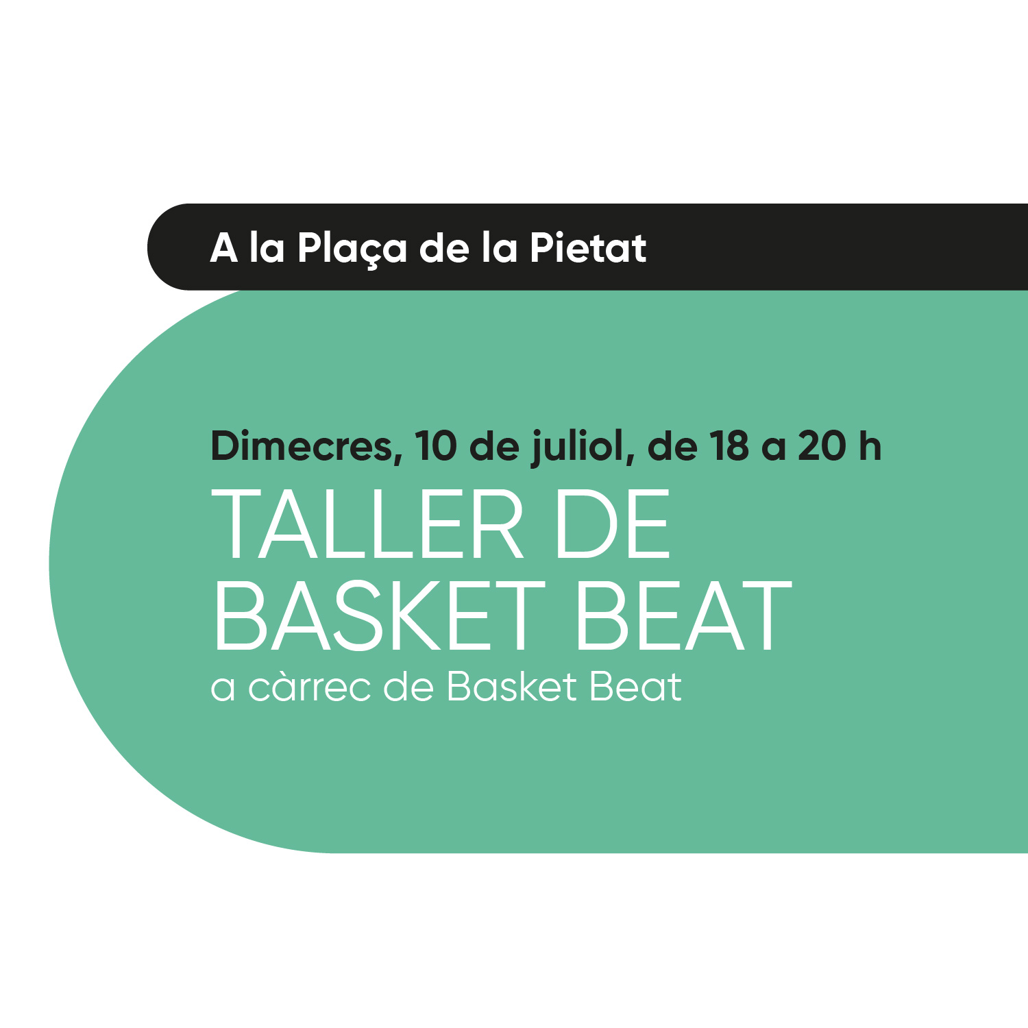 Cartell - Taller de Basket beat 