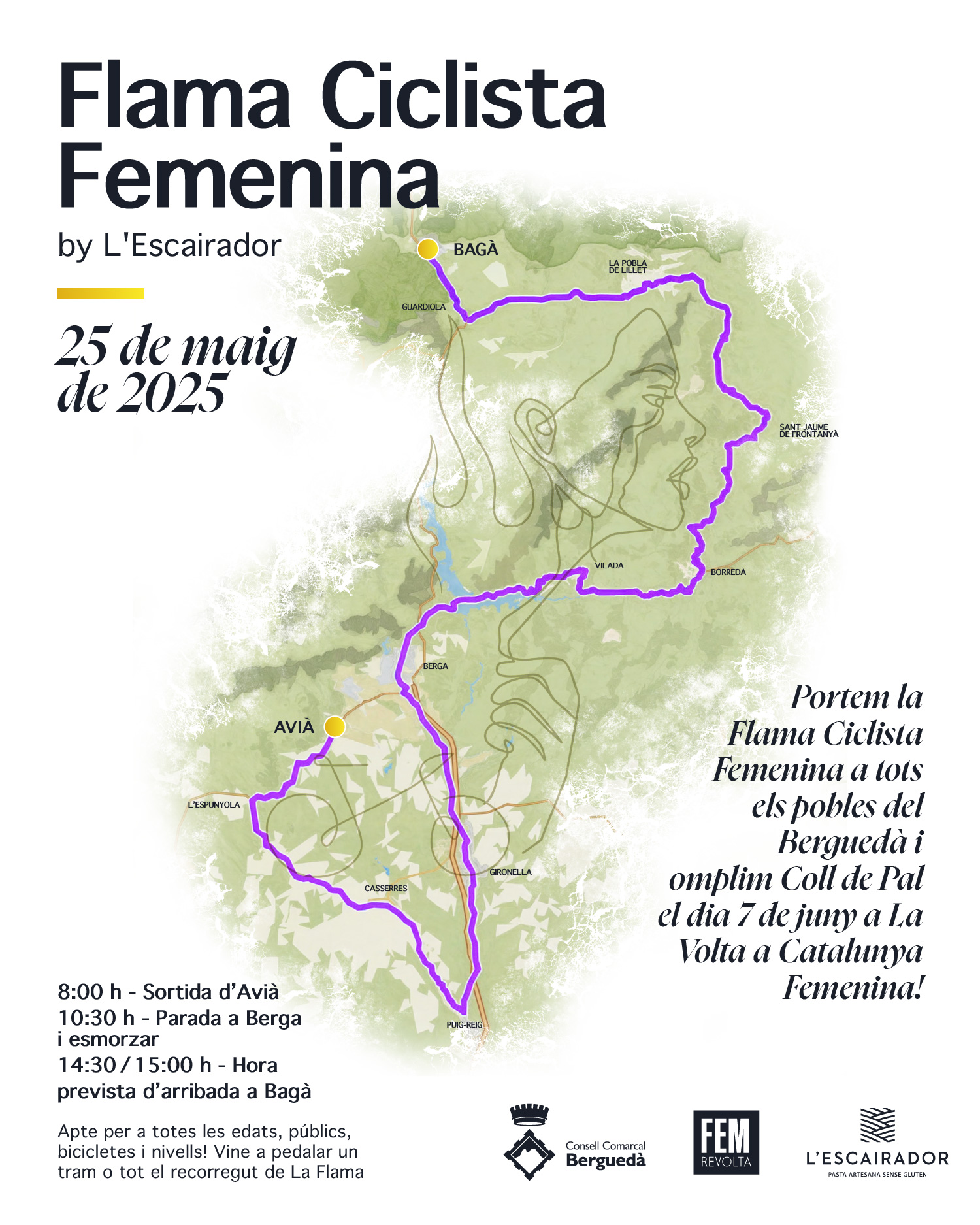 Flama Ciclista Femenina 