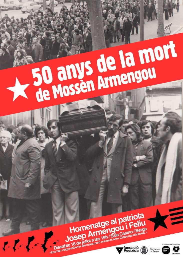 Acte d'homenatge a Josep Armengou Feliu, 50 anys de la mort de Moss&egrave;n Armengou