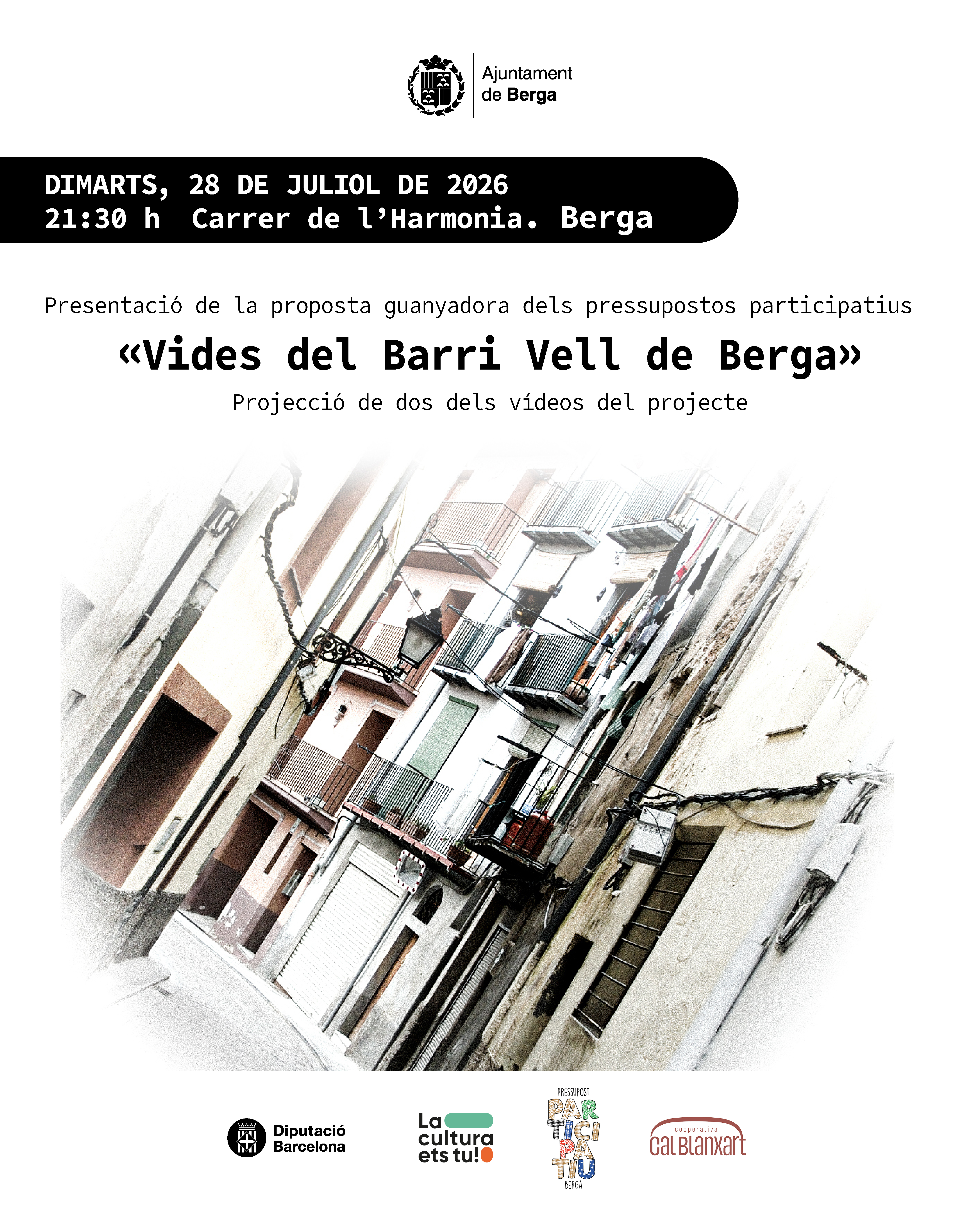 Presentaci&oacute;: "Vides del Barri Vell de Berga" 