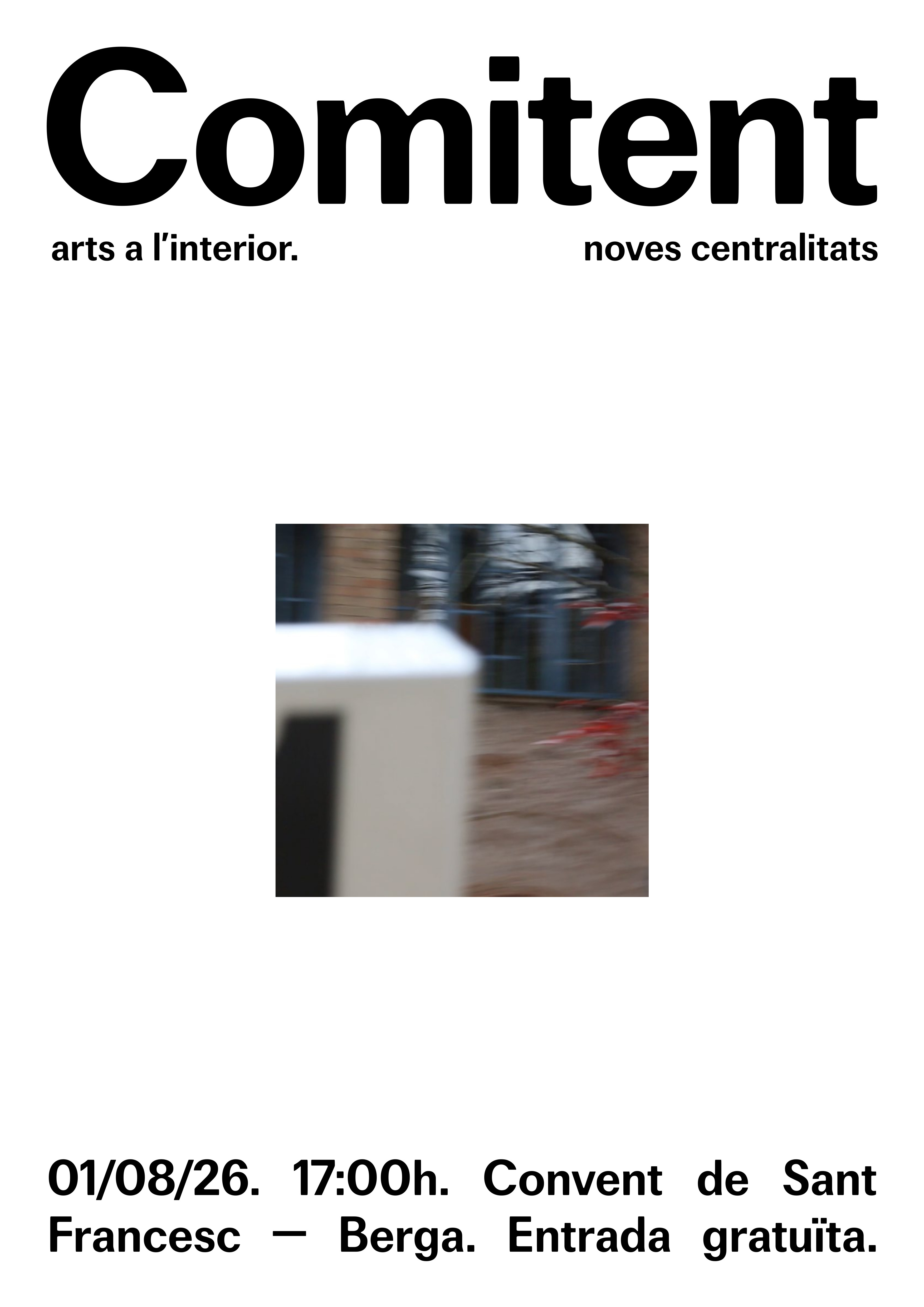 "Comitent": Cicle d'art contemporani al Convent de Sant Francesc 