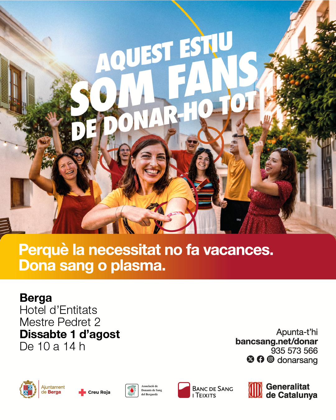 Donaci&oacute; de sang i plasma: 