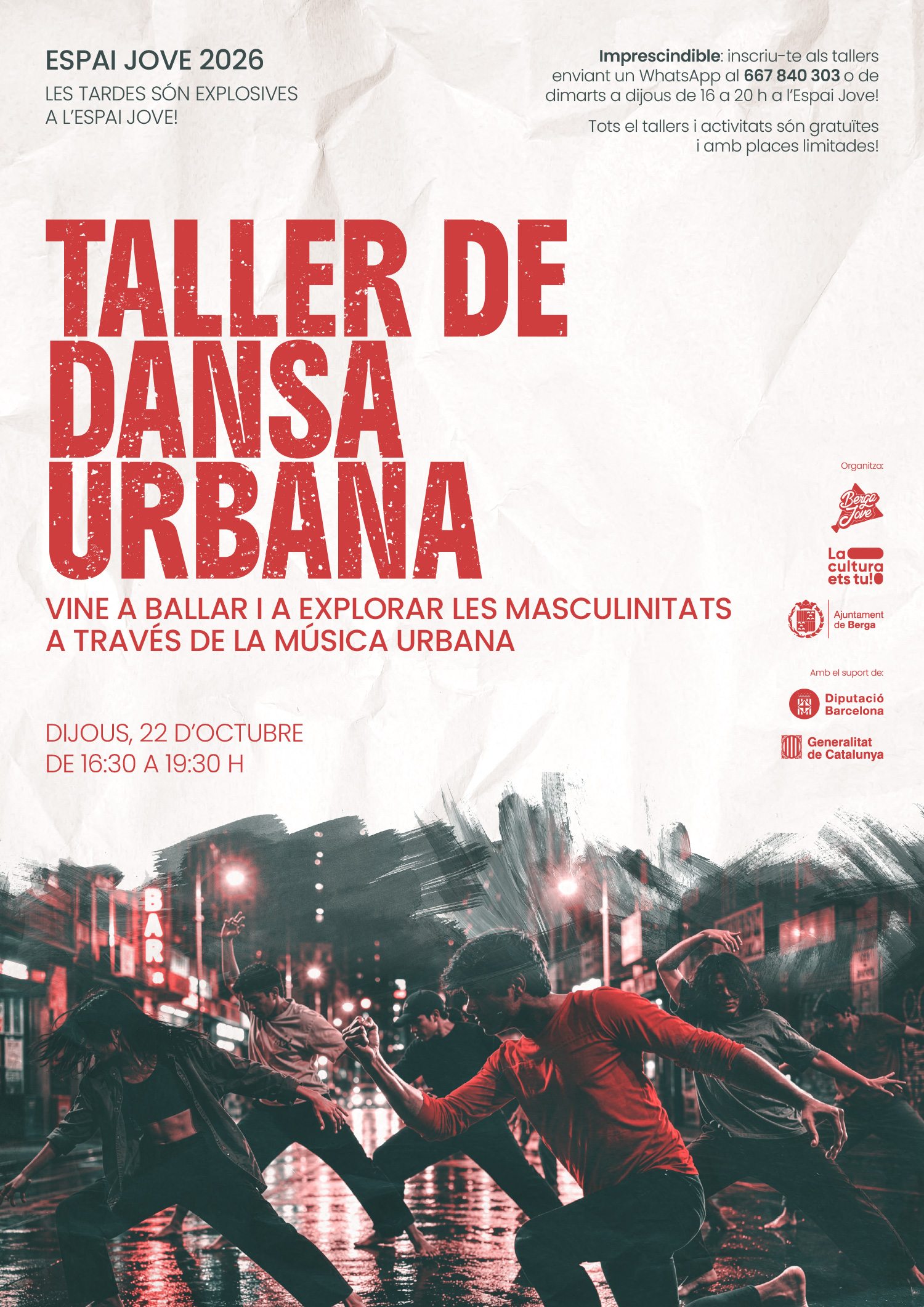 Taller de dansa urbana 