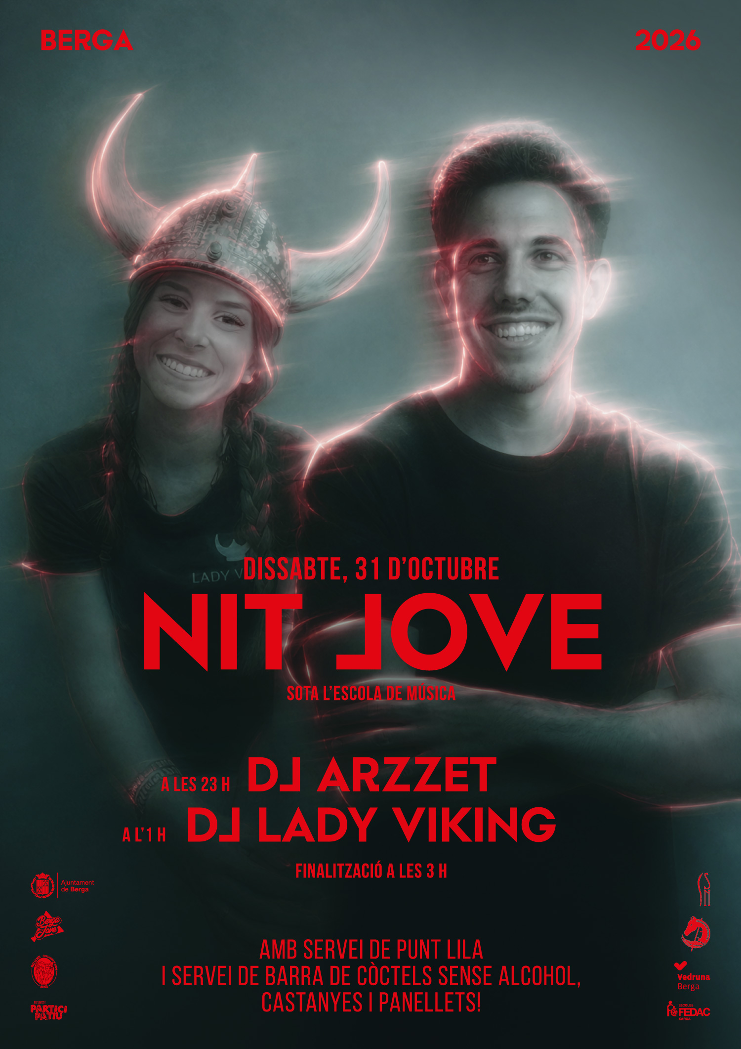 Nit jove amb m&uacute;sica, castanyes i panellets 