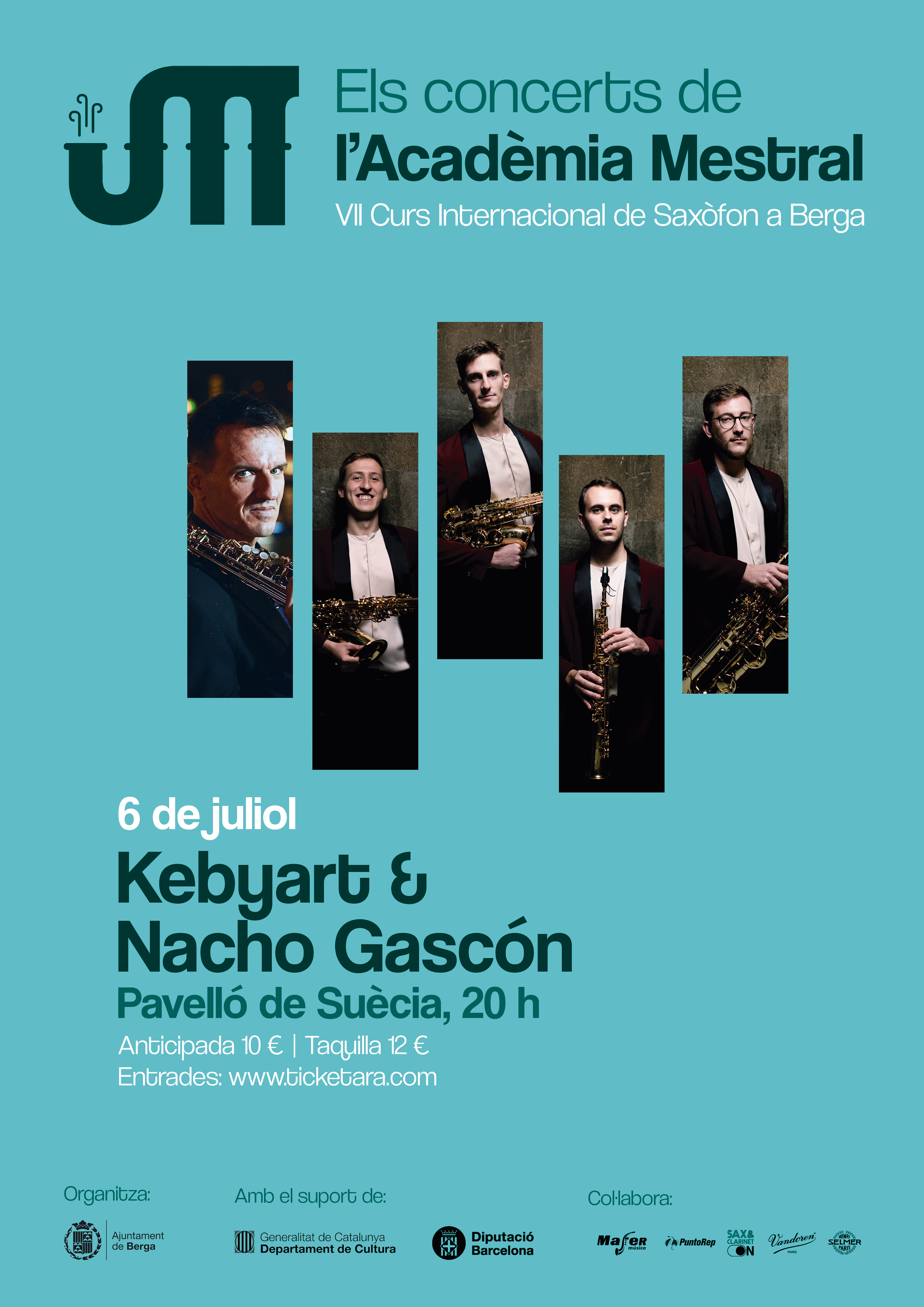 Concert inaugural de l'Acad&egrave;mia Mestral: Kebyart i Nacho Gasc&oacute;n 