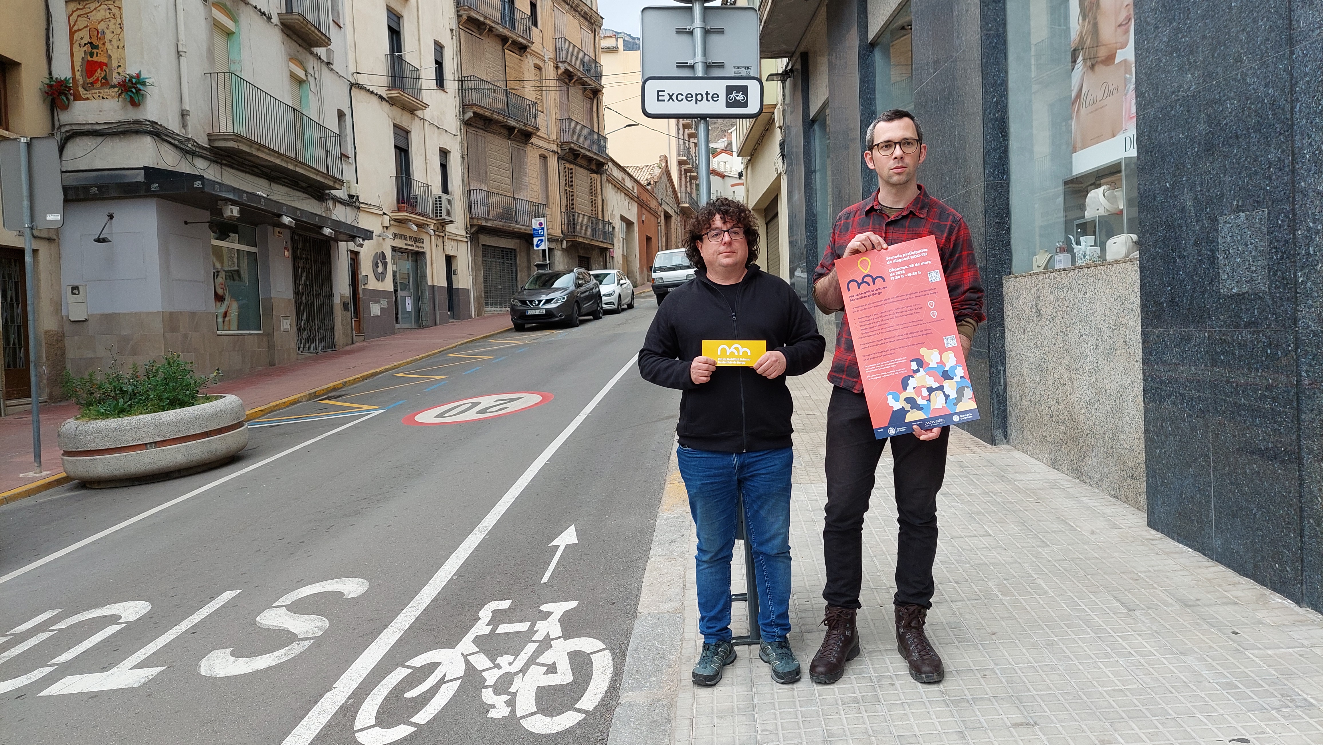 Berga promou una jornada participativa de diagnosi per millorar la mobilitat sostenible amb itineraris a peu i en bicicleta