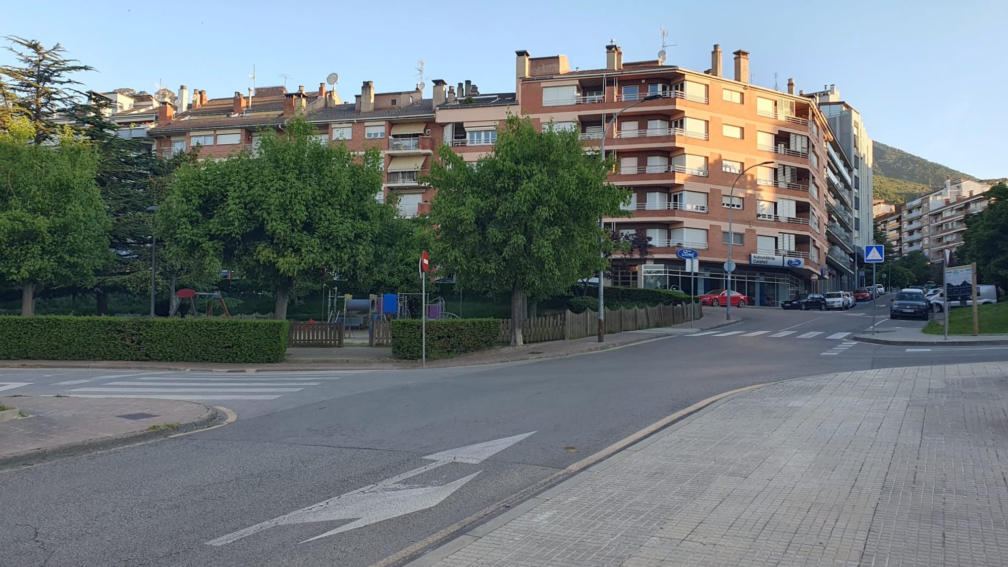 Berga licita la segona fase de les obres de millora de l'accessibilitat entorn de la Font del Ros