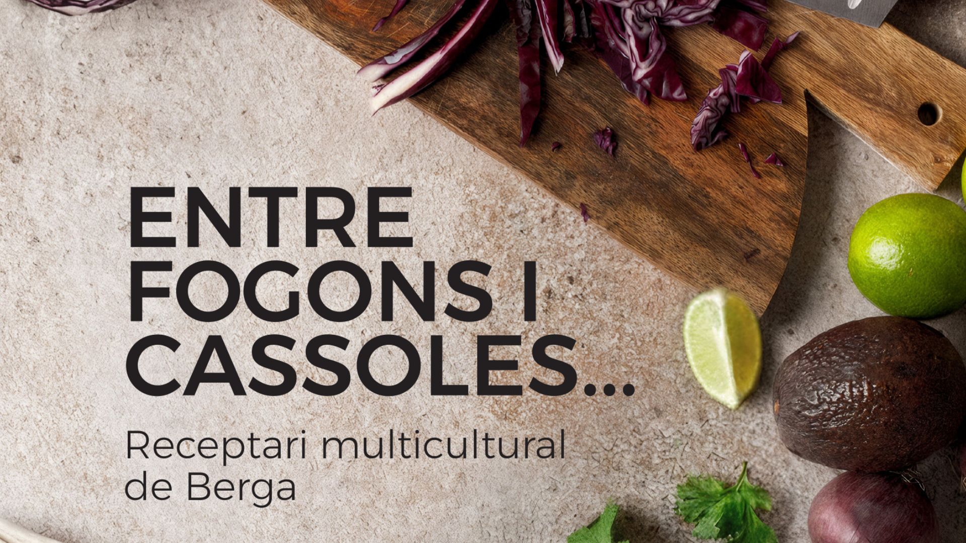 Berga impulsa l'edició d'un receptari multicultural que inclou una vintena de receptes de diversos continents del món