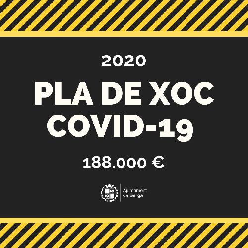  L'Ajuntament de Berga ha invertit 188.000 € al Pla de Xoc de 2020 per revertir l'afectació de la Covid-19